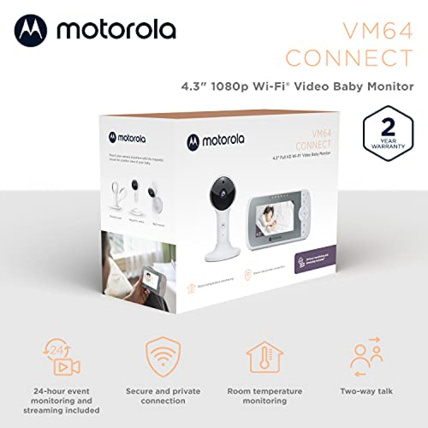 Avis Babyphone vidéo VM64 MOTOROLA 2