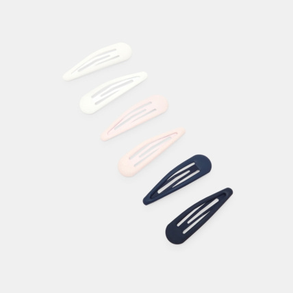 Avis Barrettes clic clac (lot de 6) bleu fille OKAIDI 1