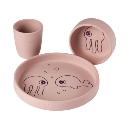 Avis Coffret repas silicone Sea friends DONE BY DEER 1
