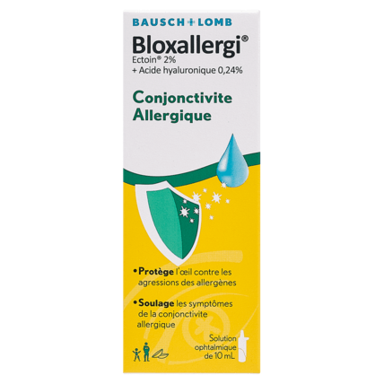 Avis Solution ophtalmique Bloxallergie Chauvin Bausch & Lomb 1