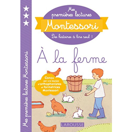 Avis Mes premières lectures Montessori, à la ferme LAROUSSE 1