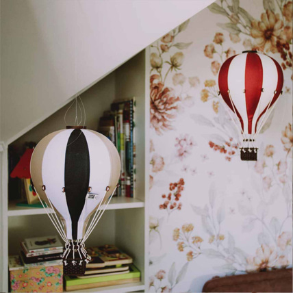 Avis Montgolfière décorative, Beige et bleu Sevira Kids 5