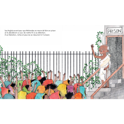 Avis Livre Mahatma Gandhi Petit Picotin 4