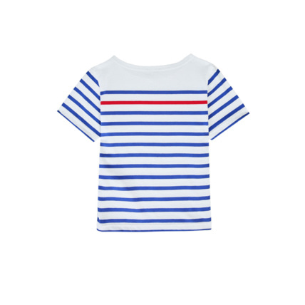 Avis Marinière Kids - coton léger - Blanc/Etoile/Braise ARMOR-LUX 2
