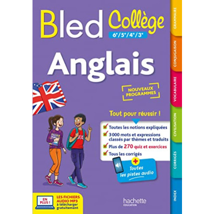 Avis Bled Collège Anglais Hachette Éducation 1