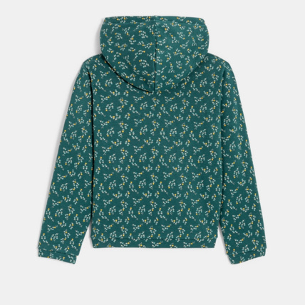 Avis Sweat-shirt imprimé vert fille OKAIDI 3