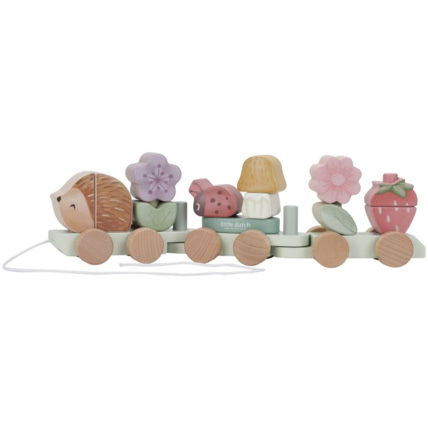 Avis Train à blocs hérisson FSC - Fairy Garden LITTLE DUTCH 1