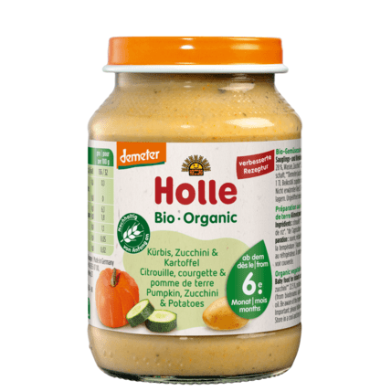 Avis Citrouille, courgette & pomme de terre Holle 1