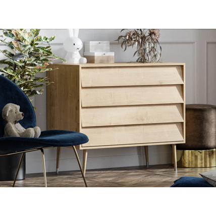 Avis Commode 4 tiroirs BOSQUE NATEO CONCEPT 1