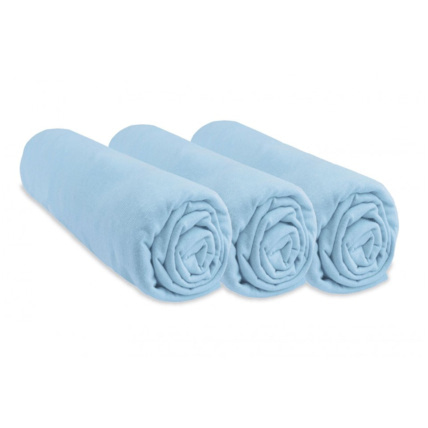 Avis Lot de 3 draps-housses bébé coton jersey EASY DORT 5