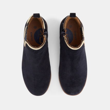 Avis Boots chelsea zippées bleues fille OKAIDI 2