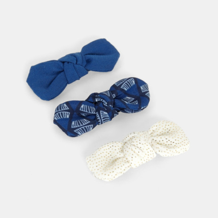 Avis Barrettes nœud papillon (lot de 3) bleu fille OKAIDI 1