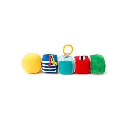 Avis 4 cubes et 1 balle sensoriels Oxybul 1