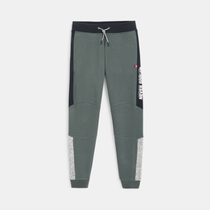 Avis Pantalon de jogging en molleton vert garçon OKAIDI 2