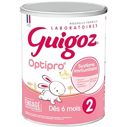 Avis Optipro 2 Lait en poudre 2ème Âge Guigoz 7