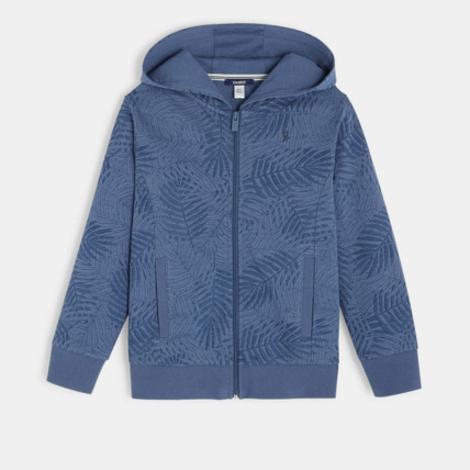Avis Sweat à capuche bleu garçon OKAIDI 1