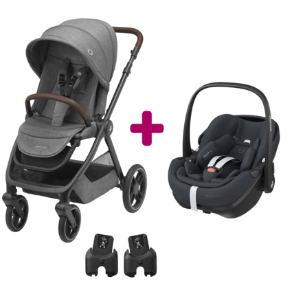 Avis Poussette duo Oxford + siège auto Pebble 360 pro  Maxi-Cosi 2