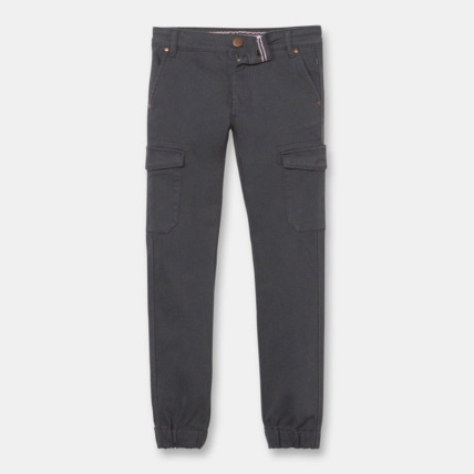 Avis Pantalon cargo en toile gris garçon OKAIDI 1