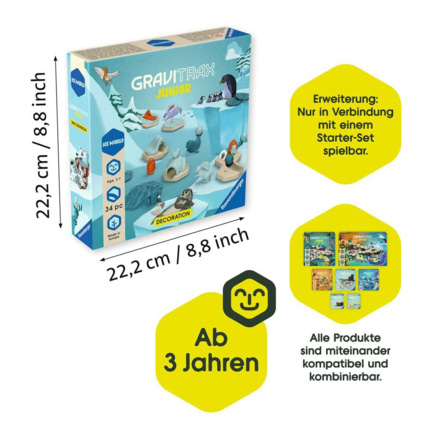 Avis GraviTrax Junior Set d'extension / décoration Ice - de 3 ans RAVENSBURGER 6