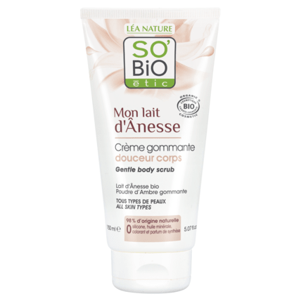 Avis Crème gommage douceur corps - Mon lait d'ânesse SO'BiO étic® 1