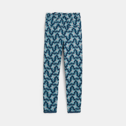 Avis Pantalon en toile douce vert fille OKAIDI 3