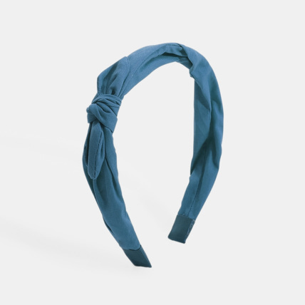Avis Serre-tête effet noué bleu fille OKAIDI 1
