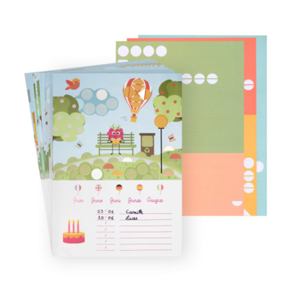 Avis Frise Anniversaires - Frutty & Veggy Birthday Calender LOOLIPO 1