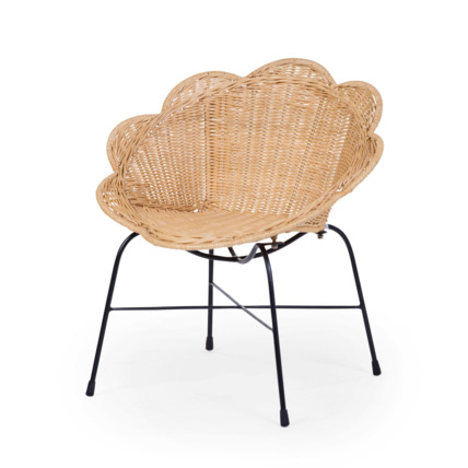 Avis Chaise fleur en rotin Childhome 1