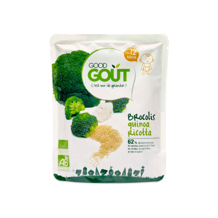 Avis Brocolis, quinoa, ricotta, dès 12 mois Good Goût 1