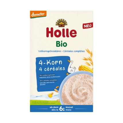 Avis  Bouillie Bio Céréales complètes 4 céréales Holle 1