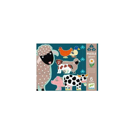 Avis Puzzle géant Honoré & ses amis DJECO 1