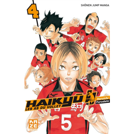 Avis Haikyu !! - Les As du volley Tome 4 KAZÉ 1