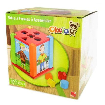 Avis Boîte à formes à assembler OKOIA 1