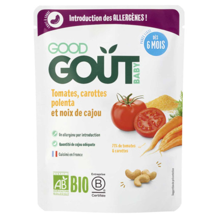 Avis Tomates carotte polenta cajou Bio Good Goût 1