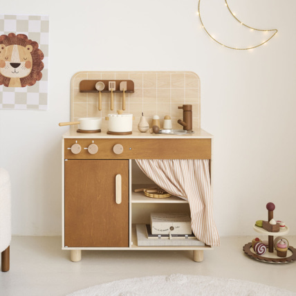 Avis Cuisine En Bois Enfant Noyer Petite Amélie 5