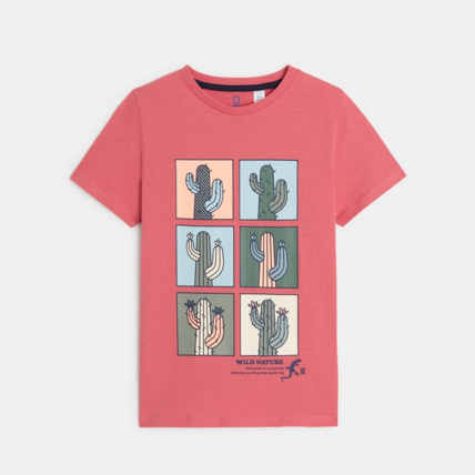 Avis T-shirt à motifs cactus rose garçon OKAIDI 2