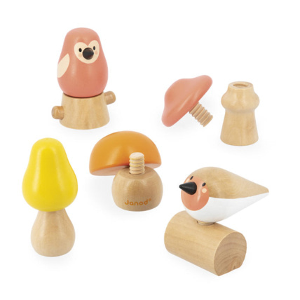 Avis Oiseaux champignons à visser WWF JANOD 1