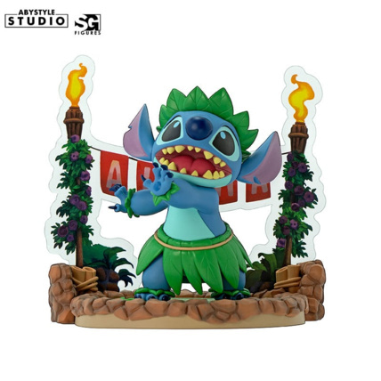 Avis Figurine Disney - Stitch Hula Dance SFC ABYstyle 1