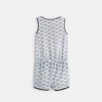 Avis Combi-short imprimé bleu fille OKAIDI 2