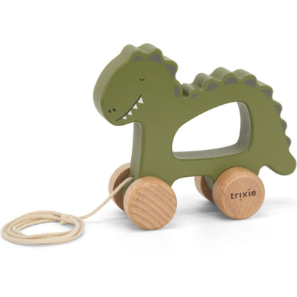 Avis Jouet à tirer en bois Mr. Dino Trixie 1