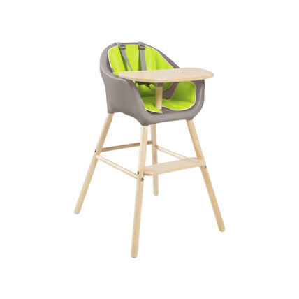 Avis Chaise haute Iceberg avec tablette et coussin Wesco 1