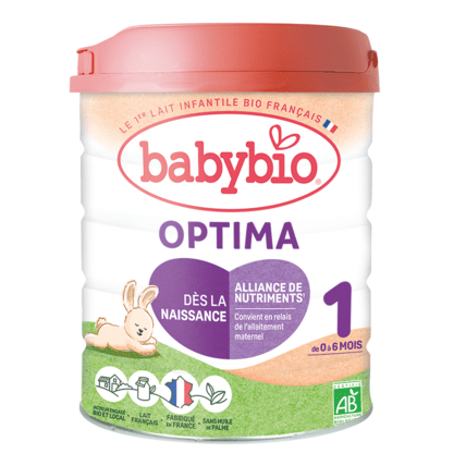 Avis Lait Optima 1er âge 0-6 mois Babybio 1