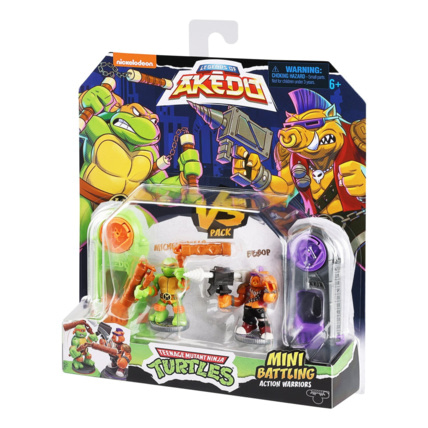 Avis Coffret Michel-Angelo vs Bebop MOOSE TOYS 1