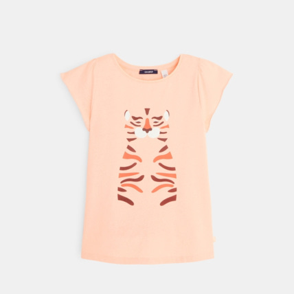 Avis T-shirt imprimé tigre orange fille OKAIDI 2