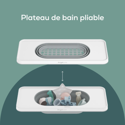 Avis Plateau de bain avec panier extensible Angelcare 3