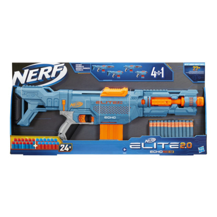 Avis Pistolet Elite 2.0 Echo CS-10 et Flechettes Nerf Hasbro 1