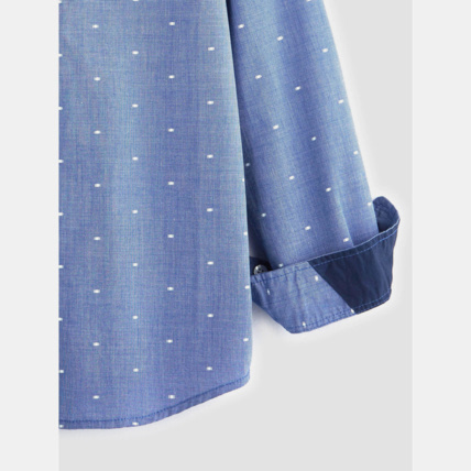 Avis Chemise à petits motifs blanche garçon OKAIDI 4