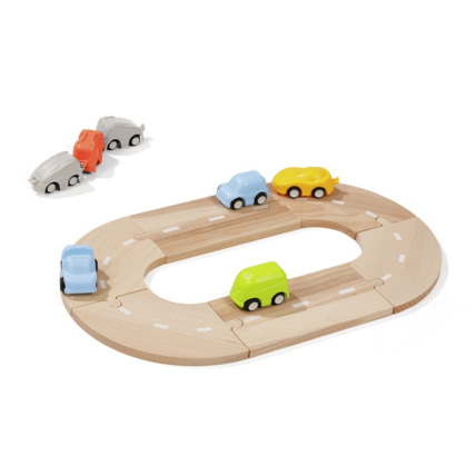 Avis Circuit réversible train/route micro avec véhicules Wesco 1