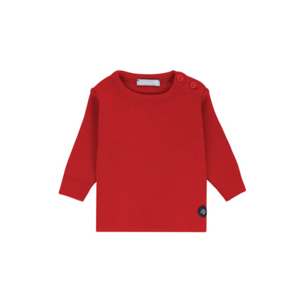 Avis Pull marin "Briac" Baby - laine Mérinos - Braise ARMOR-LUX 1