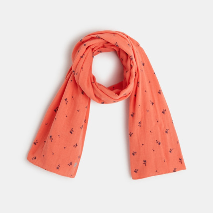 Avis Chèche imprimé petits palmiers orange garçon OKAIDI 1
